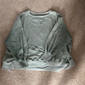 American Eagle Outfitters Sage Crew Neck Sweater